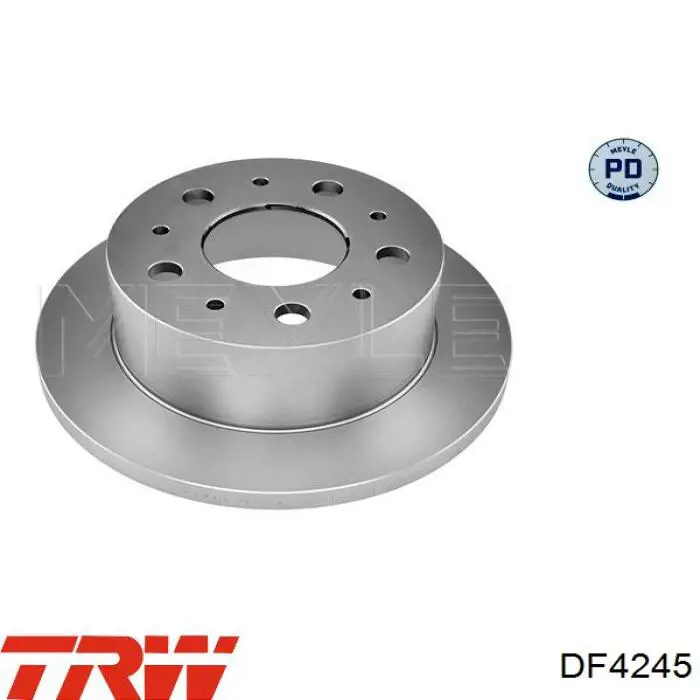 Comprar DF4245 TRW Disco de freno trasero