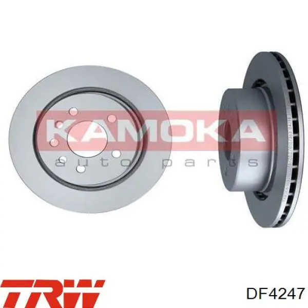 Comprar DF4247 TRW Disco de freno trasero