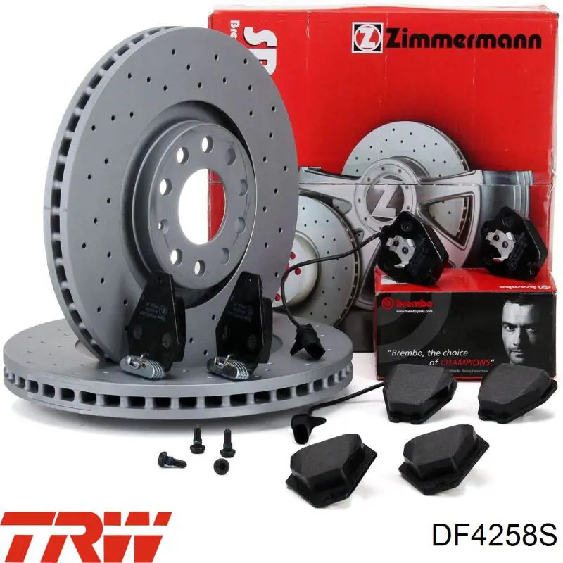 Comprar DF4258S TRW Freno de disco delantero