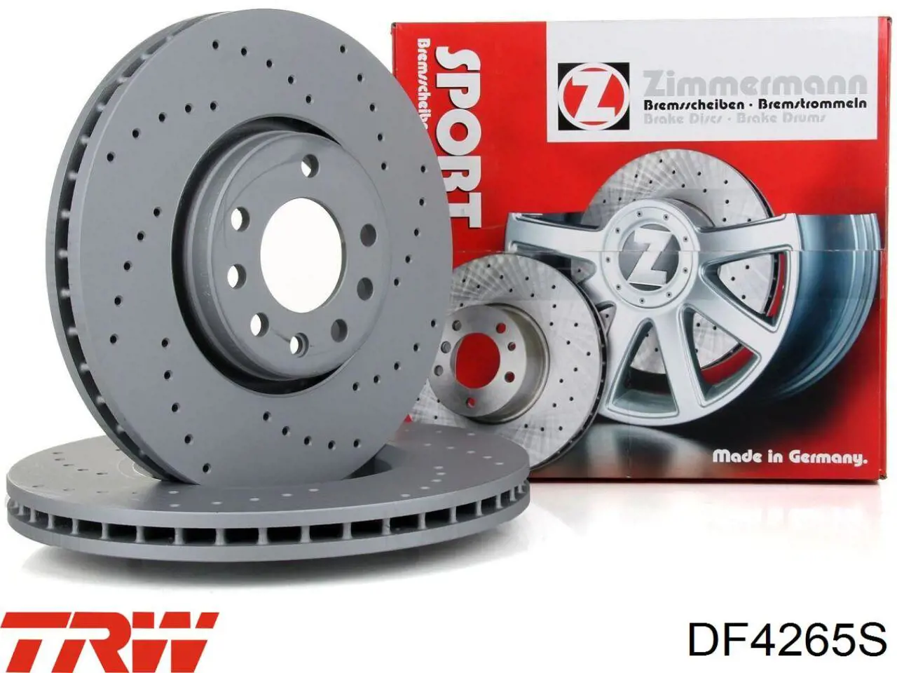 Comprar DF4265S TRW Freno de disco delantero