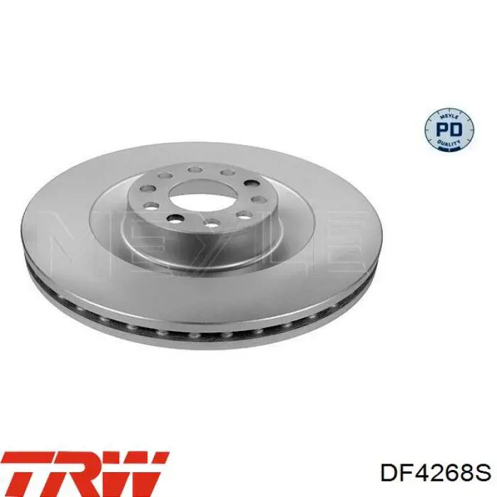 Frenos delanteros TRW DF4268S precio, desde 80,82 EUR