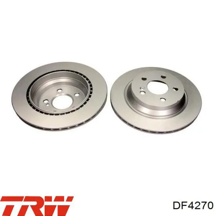 Frenos traseros TRW DF4270