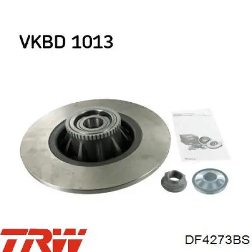 Frenos traseros TRW DF4273BS