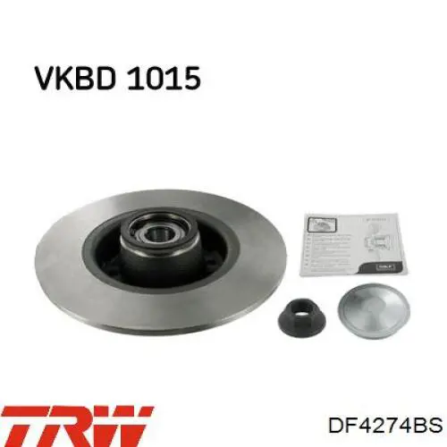 Disco de freno trasero Alfa Romeo 33 905