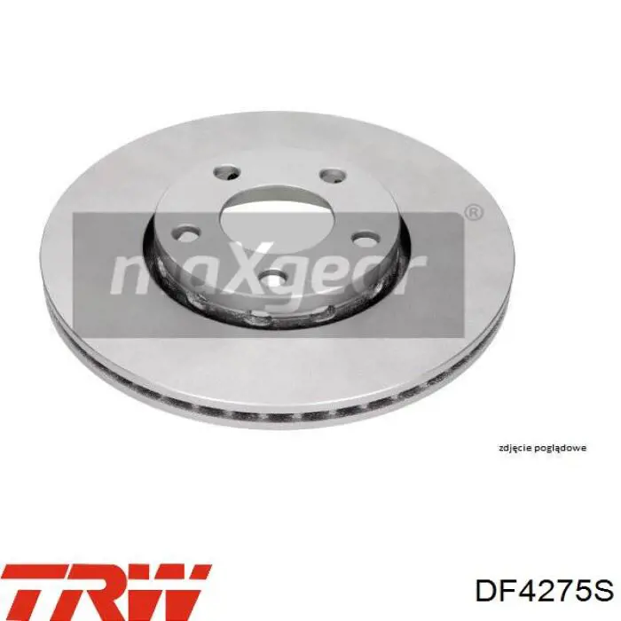 Comprar DF4275S TRW Disco de freno delantero