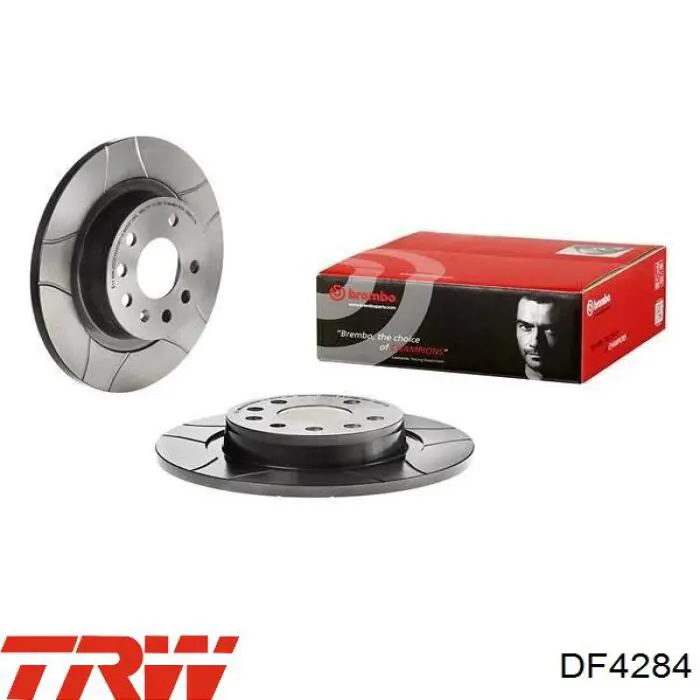 Frenos traseros TRW DF4284