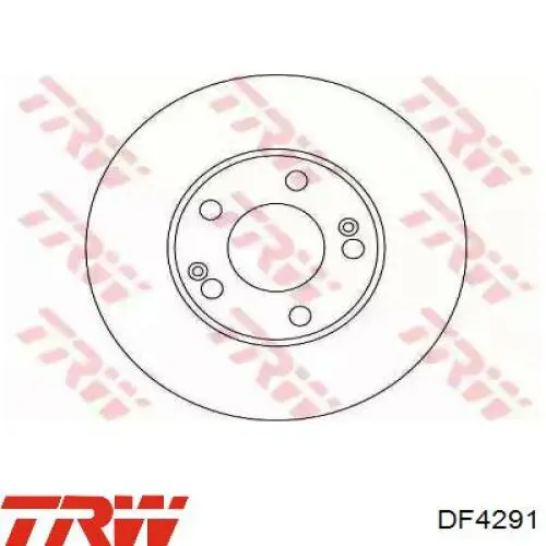 Comprar DF4291 TRW Freno de disco delantero