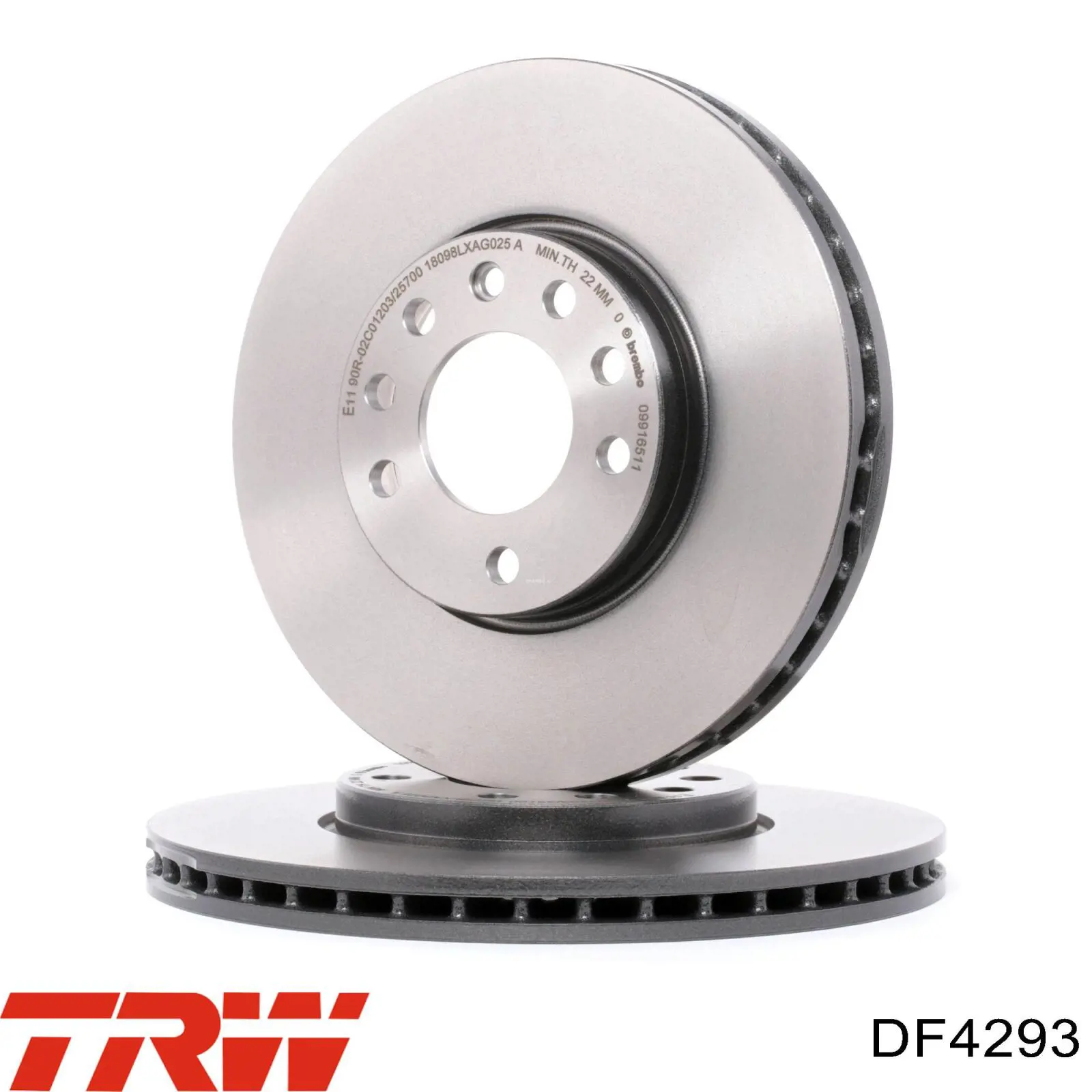 Comprar DF4293 TRW Freno de disco delantero