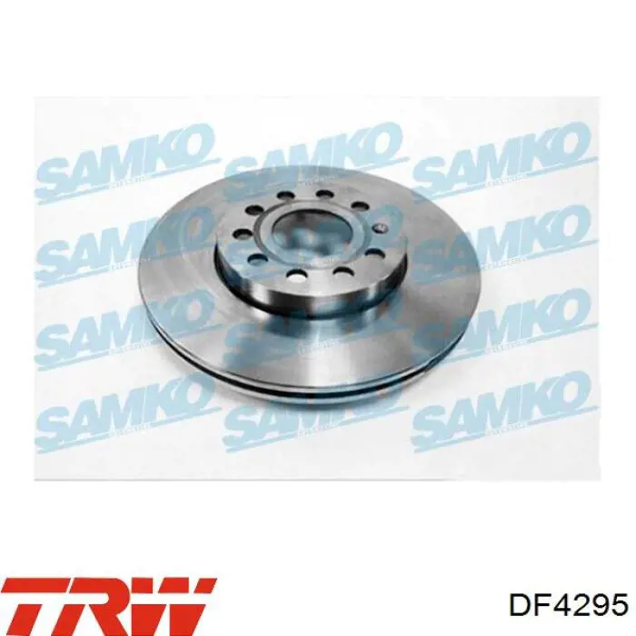 Freno de disco delantero Volkswagen Caddy 2 9K9