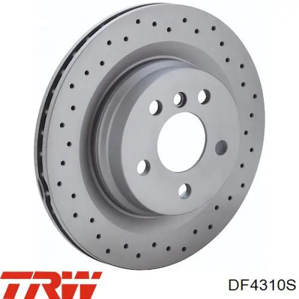 Disco de freno DF4310S TRW