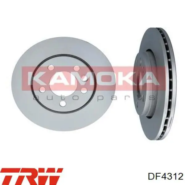 Disco de freno trasero TRW DF4312 precio, desde 37,75 EUR
