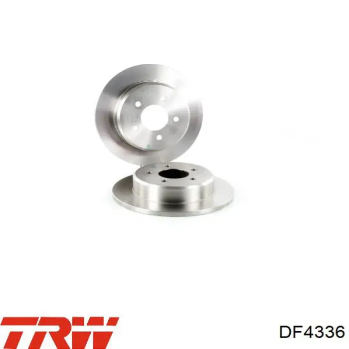 Frenos traseros TRW DF4336