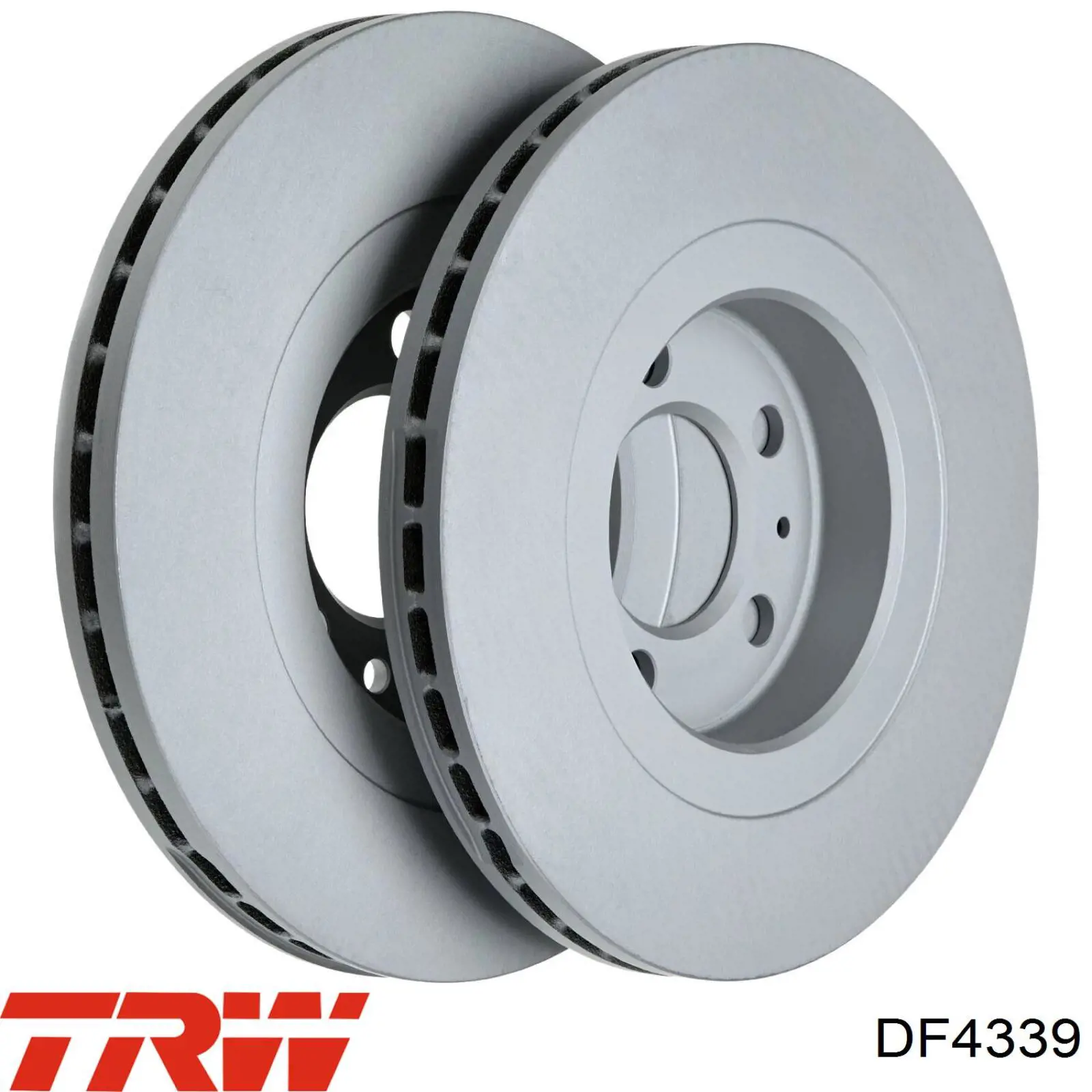 Disco de freno delantero TRW DF4339