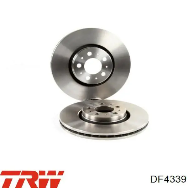Disco de freno DF4339 TRW