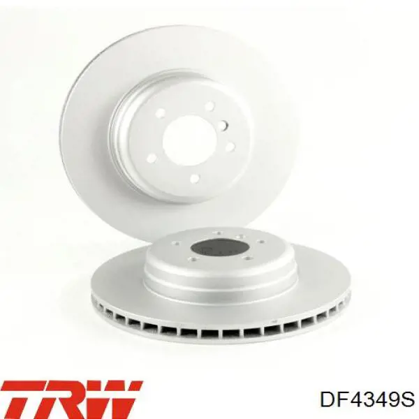 Disco de freno delantero TRW DF4349S