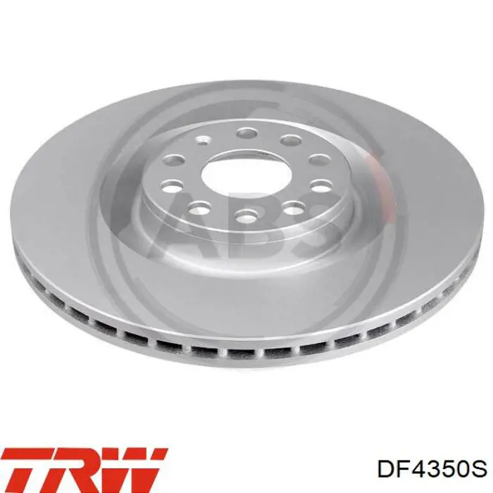 Disco de freno DF4350S TRW