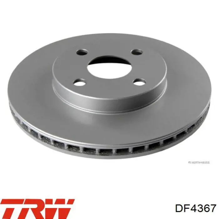 Frenos delanteros TRW DF4367 precio, desde 32,32 EUR