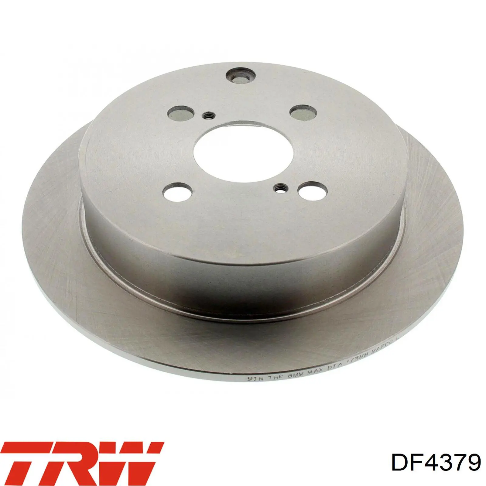 Disco de freno trasero DP217C Japan Parts