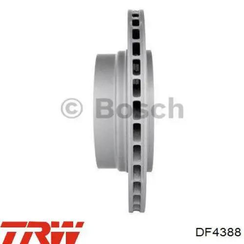 DF4388 TRW Freno de disco trasero