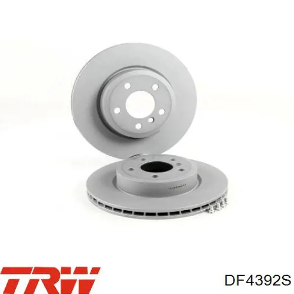Disco de freno delantero TRW DF4392S