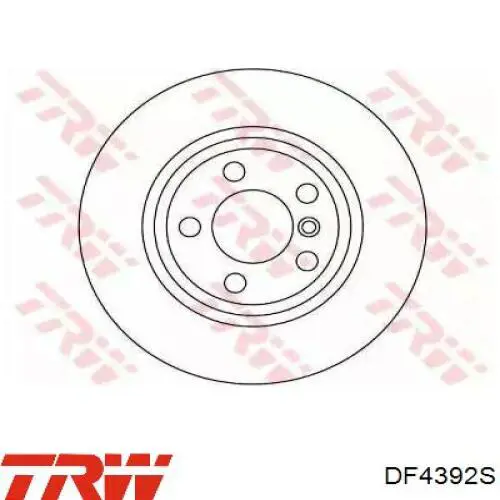 Frenos delanteros TRW DF4392S precio, desde 65,74 EUR