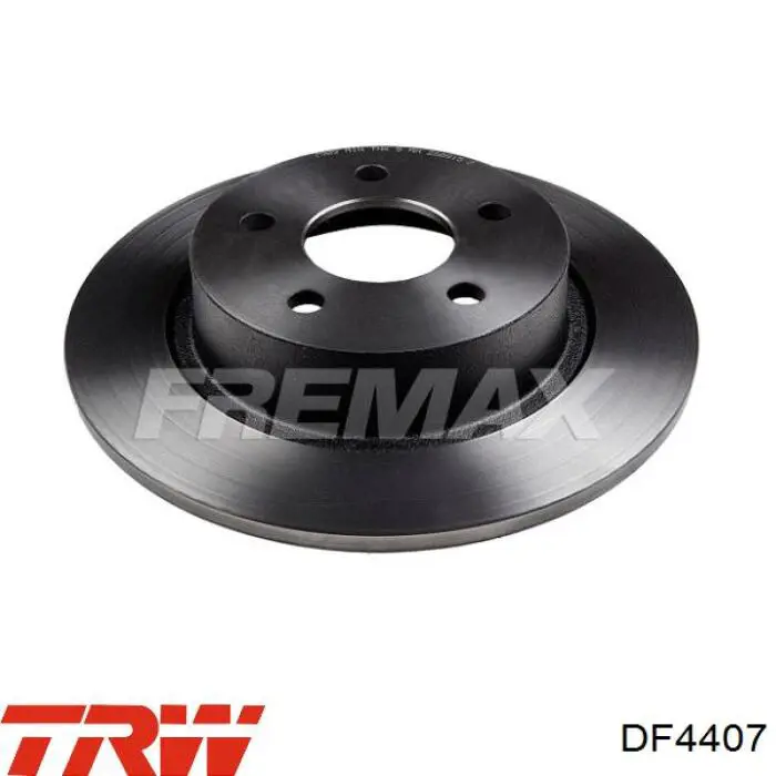 Frenos traseros TRW DF4407