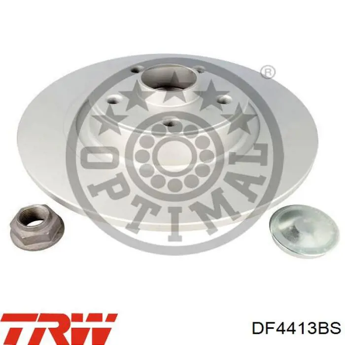 Disco de freno trasero Renault Espace 4 JK0