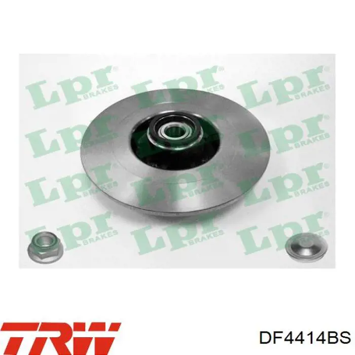 Comprar DF4414BS TRW Disco de freno trasero