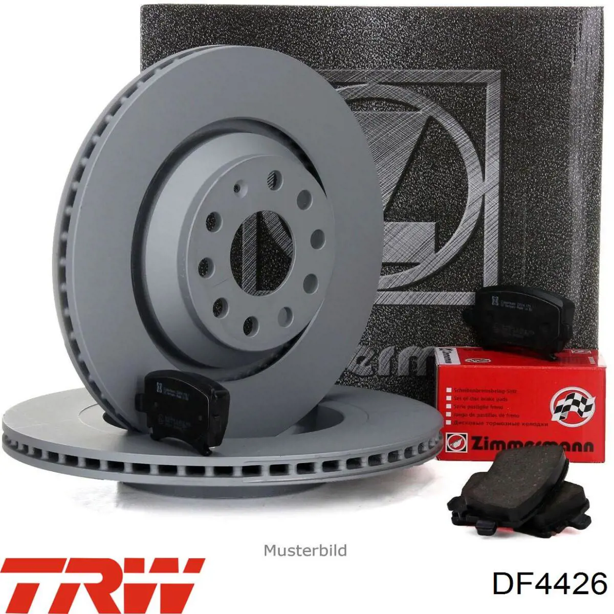 Disco de freno delantero TRW DF4426