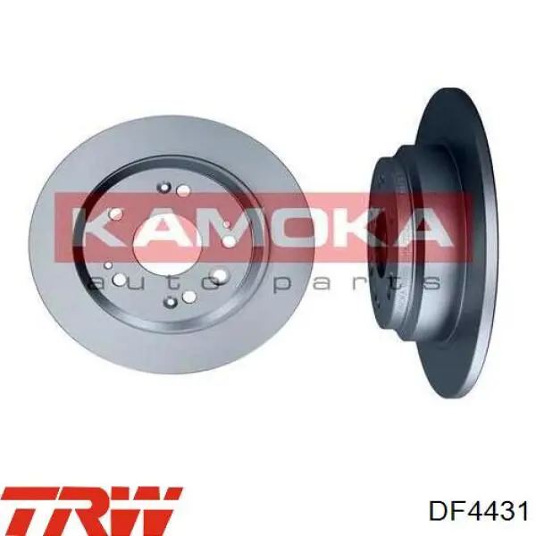 Disco de freno trasero DP442C Japan Parts