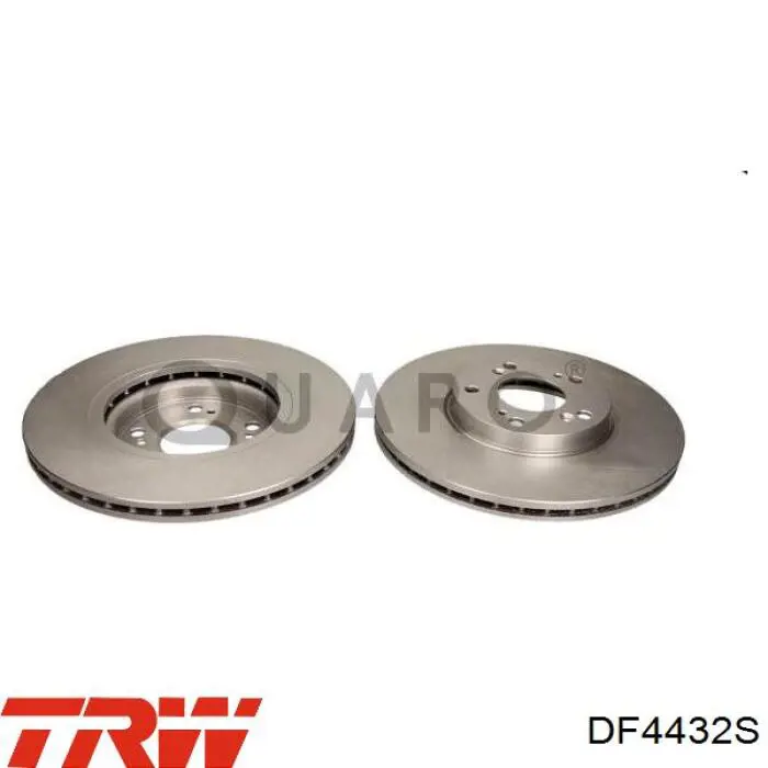 Disco de freno DF4432S TRW