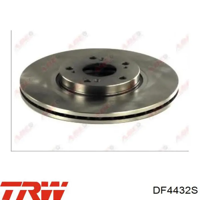 Comprar DF4432S TRW Freno de disco delantero