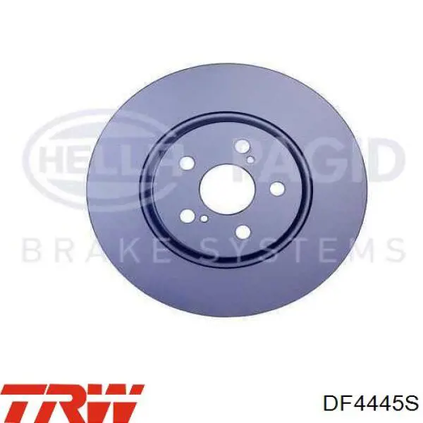 Comprar DF4445S TRW Freno de disco delantero