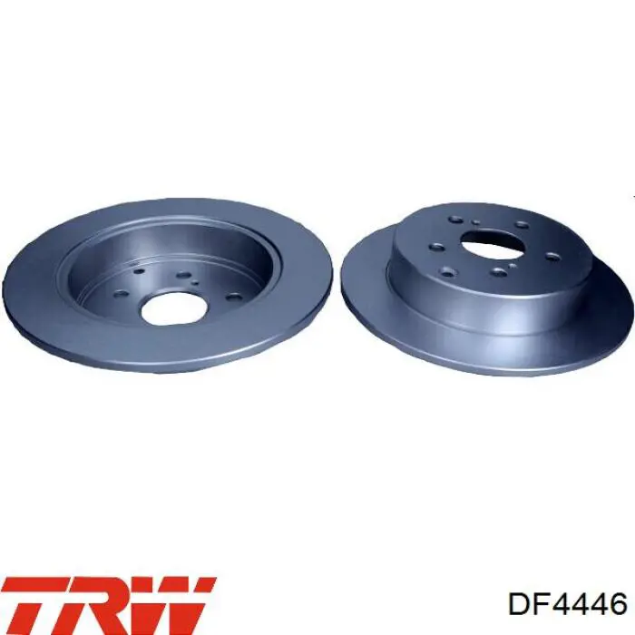 Comprar DF4446 TRW Disco de freno trasero