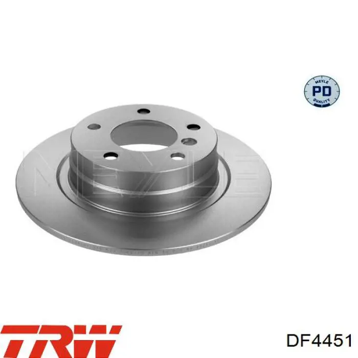 Frenos traseros TRW DF4451