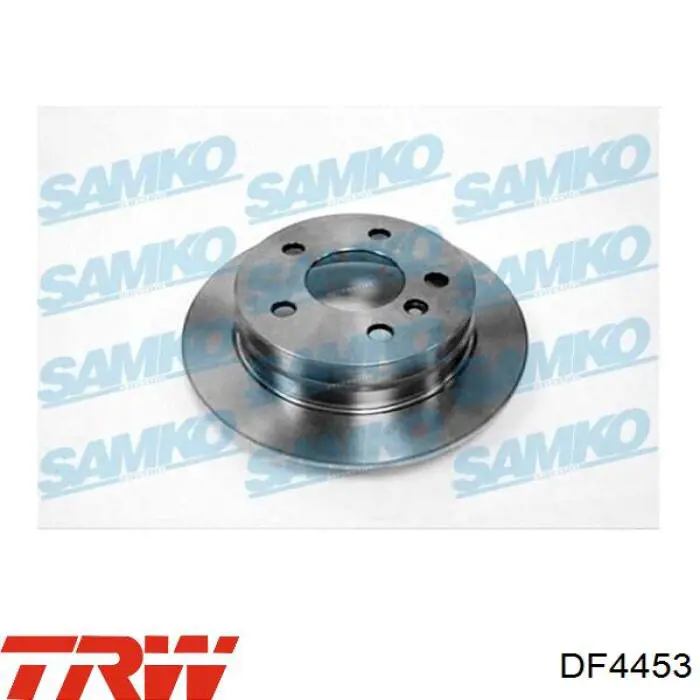 Frenos traseros TRW DF4453
