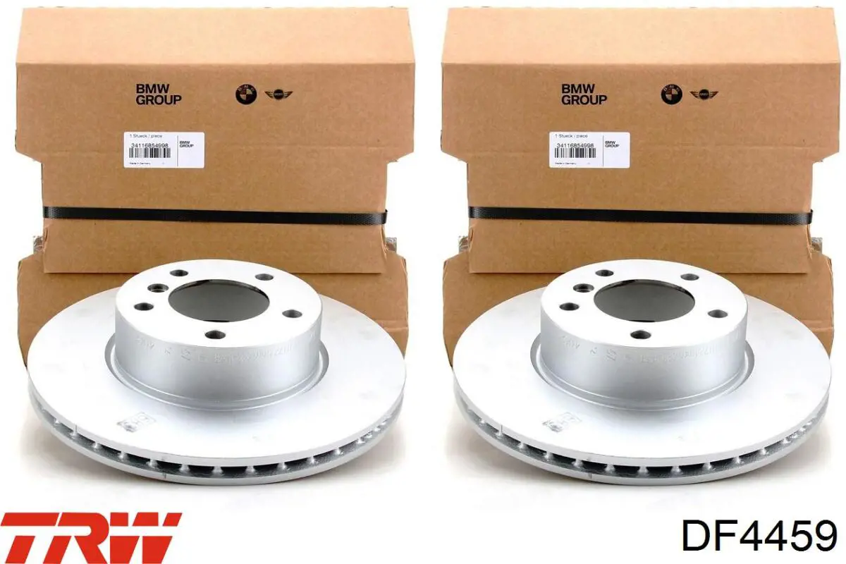 Disco de freno delantero TRW DF4459