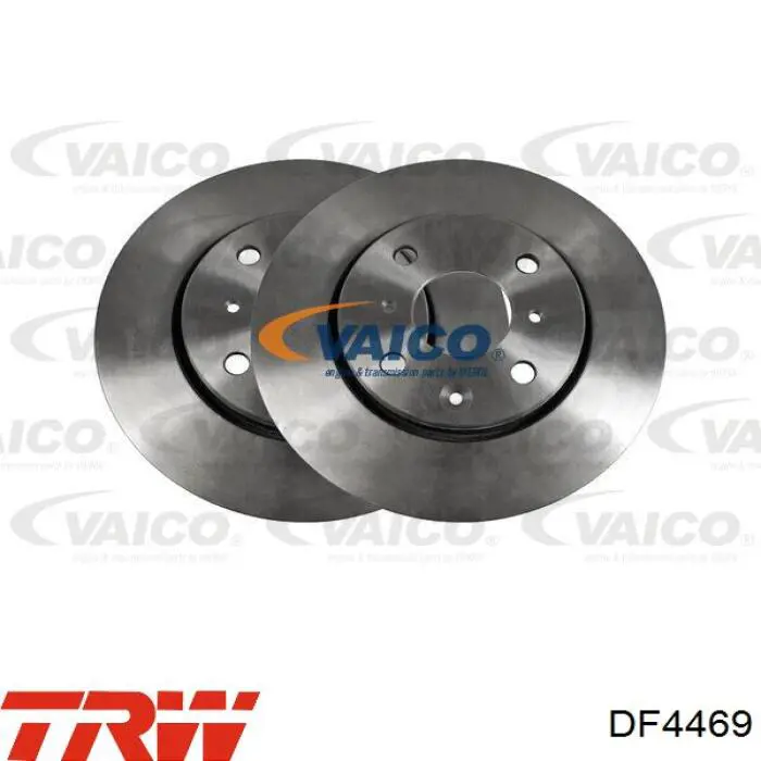 Disco de freno delantero TRW DF4469