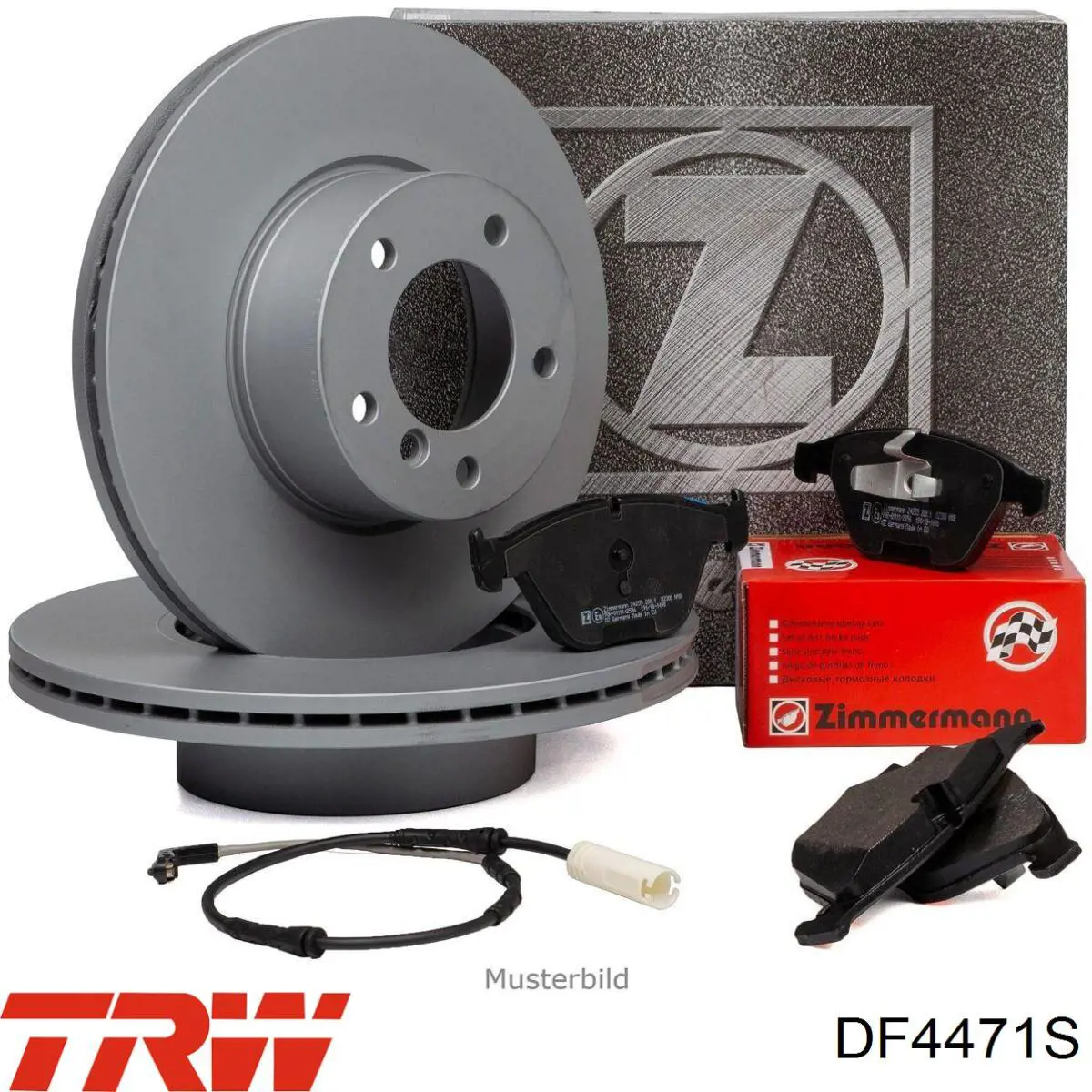 Comprar DF4471S TRW Freno de disco delantero