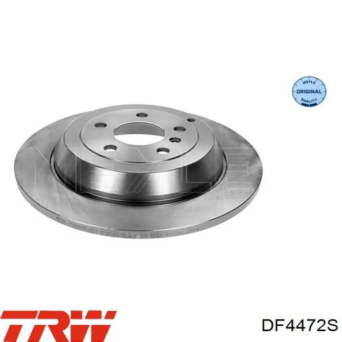 Disco de freno trasero TRW DF4472S precio, desde 61,27 EUR