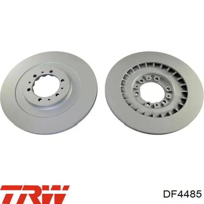 Disco de freno DF4485 TRW