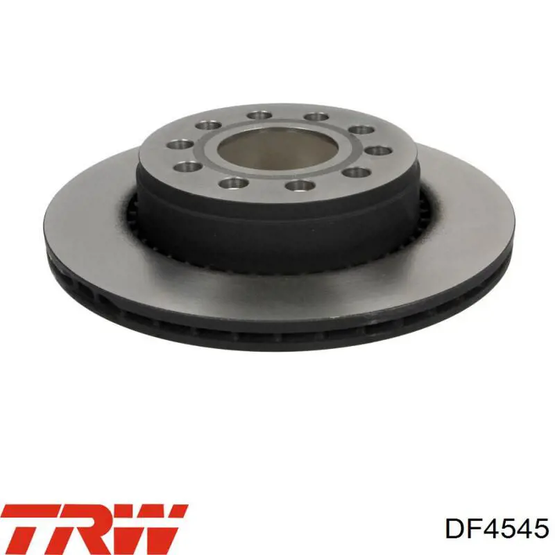 DF4545 TRW disco de freno trasero