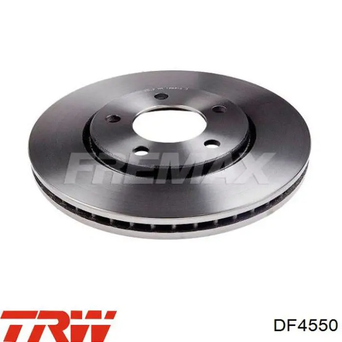 Disco de freno DF4550 TRW