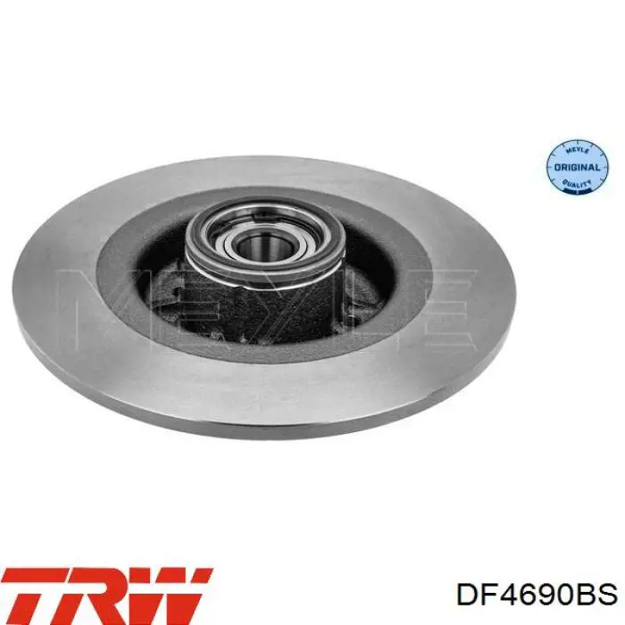 Frenos traseros TRW DF4690BS