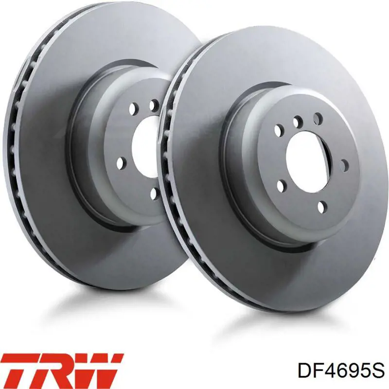 Disco de freno DF4695S TRW