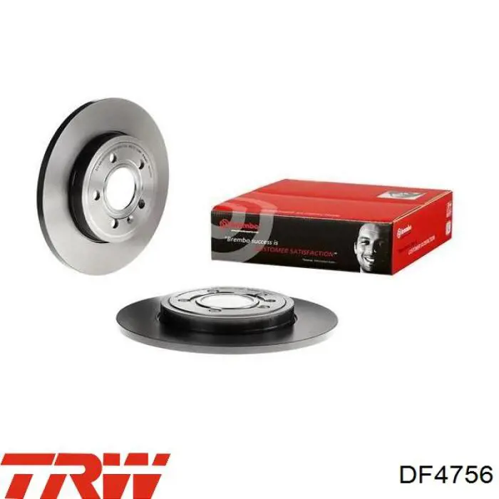Frenos traseros TRW DF4756