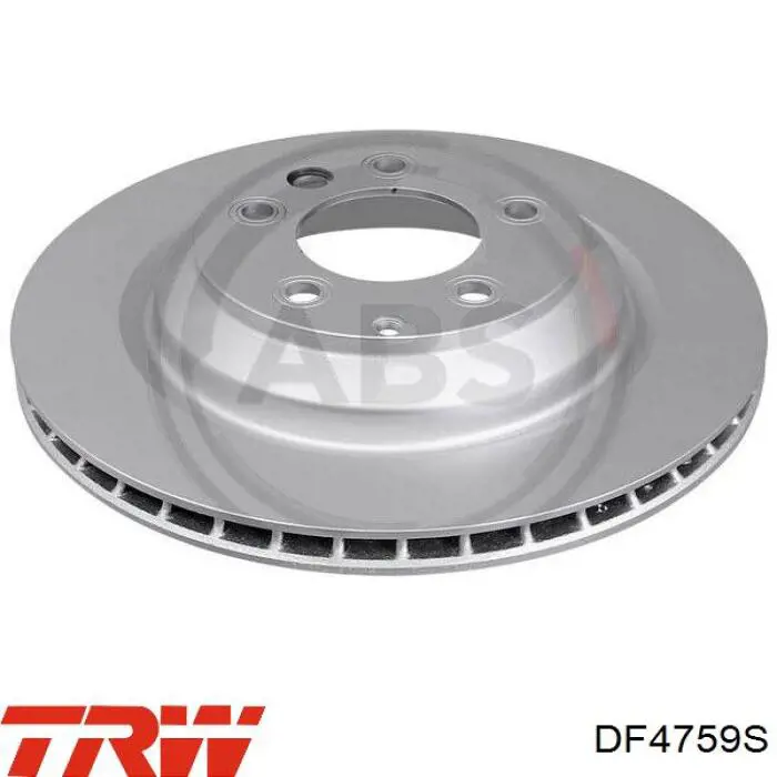 Disco de freno trasero 9987111 Brembo