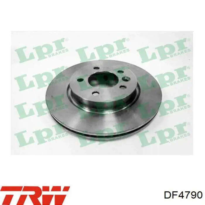 Comprar DF4790 TRW Freno de disco delantero