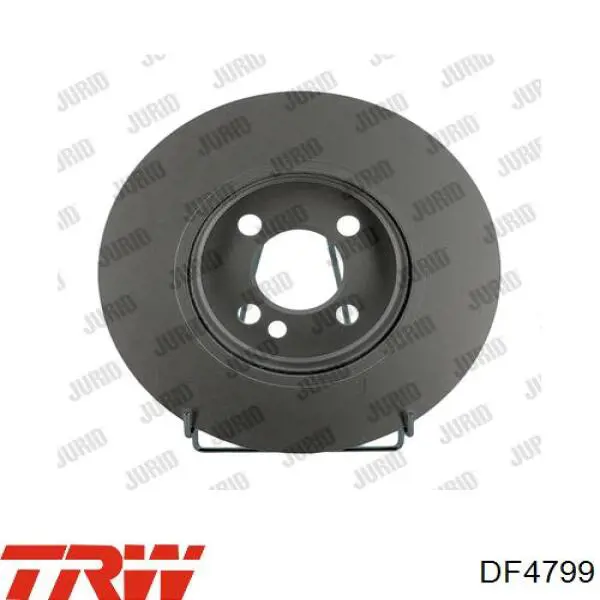 Disco de freno DF4799 TRW