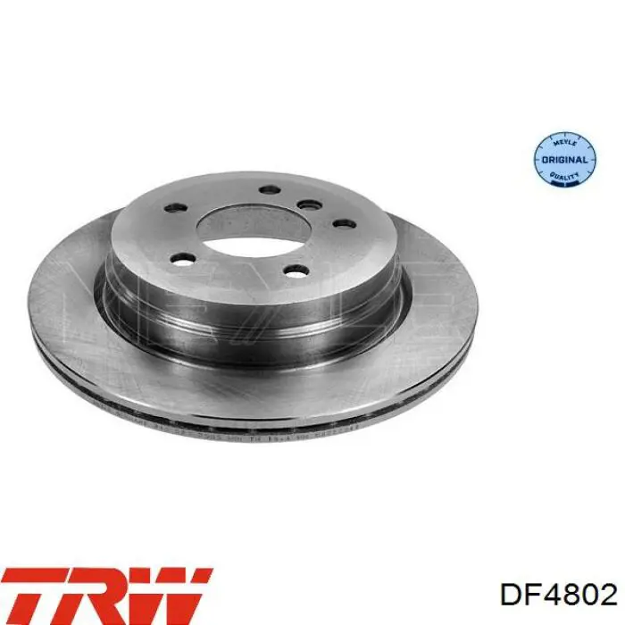 Comprar DF4802 TRW Disco de freno trasero